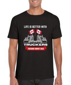 Support Canada Freedom Convoy Jan 2022 Gift Shirt