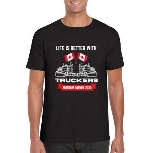 Support Canada Freedom Convoy Jan 2022 Gift Shirt