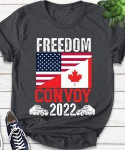 Support Truckers Convoy Mandate Freedom Thank You Truckers Limited Shirt