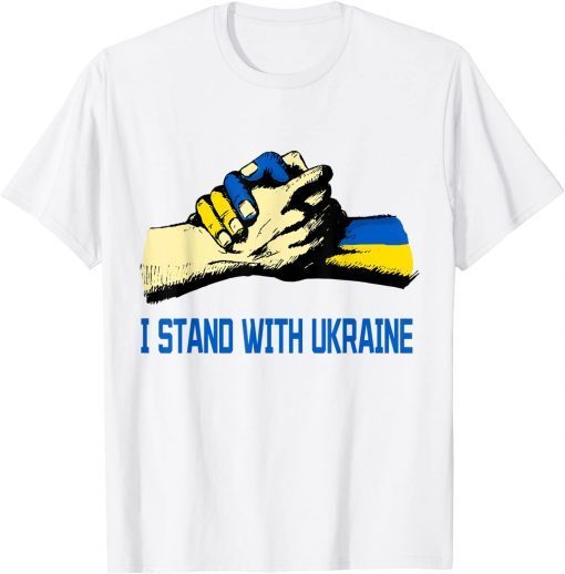 Support Ukraine I Stand With Ukraine Love Ukrainian Gift Shirt