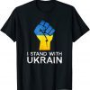 Support Ukraine I Stand With Ukraine Ukrainian T-Shirt