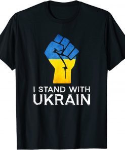 Support Ukraine I Stand With Ukraine Ukrainian T-Shirt