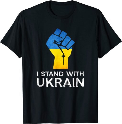 Support Ukraine I Stand With Ukraine Ukrainian T-Shirt