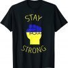 Support Ukraine Stand With Ukraine Ukrainian Flag Classic T-Shirt