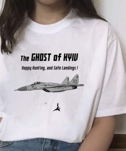 The Ghost Of Kyiv Happy Hunting , And Safe Landings Classic Shirt