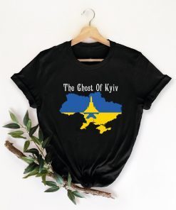 The Ghost Of Kyiv Pray For Ukraine Pray Ukraine T-Shirt