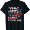 The More That You Read Dr Teacher Red And White Stripe Hat T-Shirt
