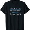 Trump 2024 God Blessed and American Made Limited T-Shirt