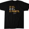 Tuukka Rask Two U's Two K's Two Points Gift Shirt