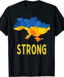 Ukraine Flag Emblem Map Classic Shirt