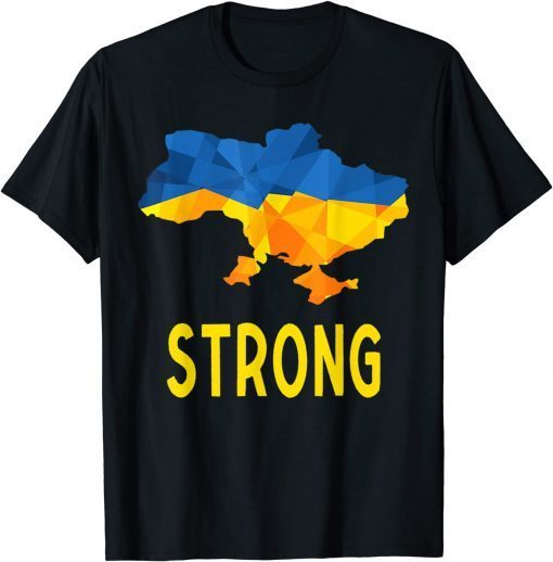 Ukraine Flag Emblem Map Classic Shirt