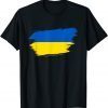 Stop War Ukraine Flag Ukrainian Ukraine Pride Heart T-Shirt