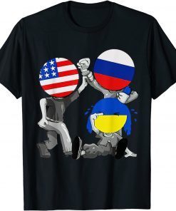Ukraine Needs Help Usa Russia Stand with Ukraine Gift Shirt