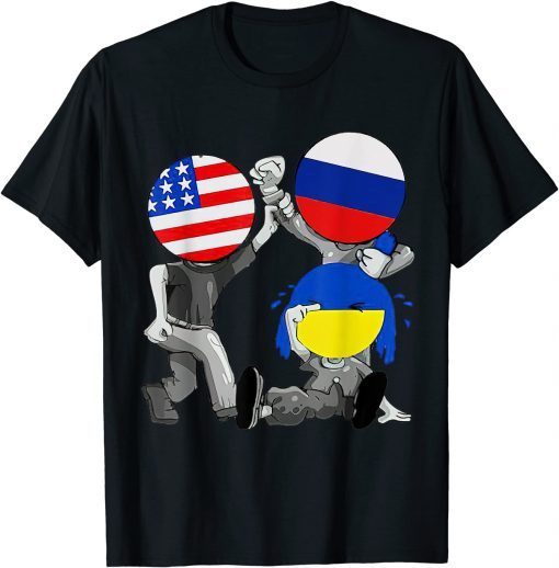 Ukraine Needs Help Usa Russia Stand with Ukraine Gift Shirt