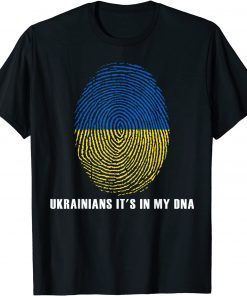 Puck Futin Ukrainians It's In My DNA Support Ukrainians Shirt