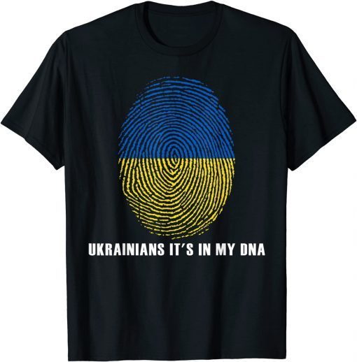 Puck Futin Ukrainians It's In My DNA Support Ukrainians Shirt