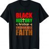 Unshakeable Faith Black History Month Blm-Melanin Christian Classic T-Shirt
