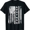 Vintage Army Mom American Flag Costume Mothers Day 2022 Classic Shirt