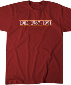 Washington Football Glory Years Gift Shirt