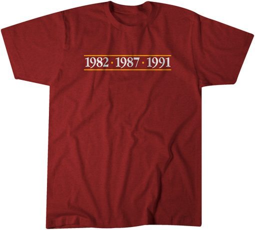 Washington Football Glory Years Gift Shirt