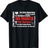 We March for Nurses Unisex Shirt