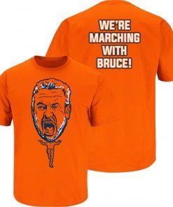 We're Marching With Bruce! Auburn Basketball Classic Shirt