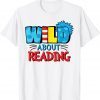 Wild About Reading Dr Teacher Red And White Stripe Hat Classic Shirt