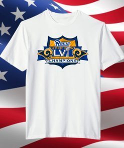 LA Rams Football Super Bowl LVI Champs 2022 Shirt
