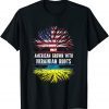 American Grown With Ukrainian Roots Usa Flag Ukraine Save Ukraine Shirt