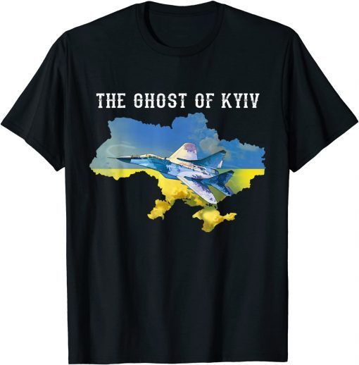 Ghost of Kyiv Support Ukraine I Stand With Ukraine Lover Support Ukraine T-Shirt