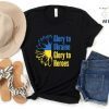 Glory To Ukraine Glory To Heroes Ukrainian Motto Save Ukraine Shirt