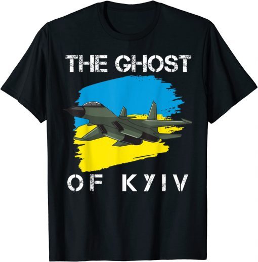 I Support Ukraine Pray For Ukraine The Ghost of Kyiv Save Ukraine T-Shirt