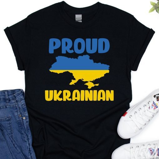 Proud Ukrainian I Stand With Ukraine Save Ukraine shirt