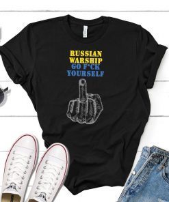 Puck Futin Russian Warship Go Fuck Yourself Free Ukraine Shirt