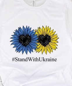 Stand with Ukraine Sunflower Save Ukraine T-Shirt