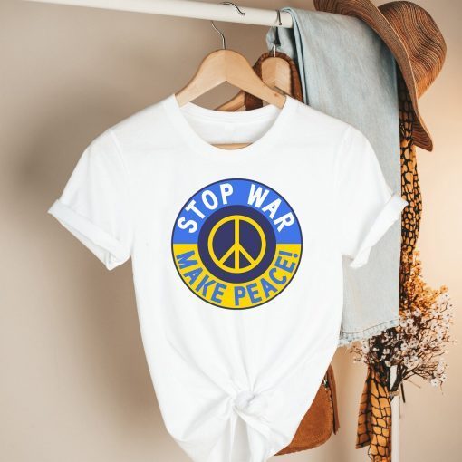 Stop War Make Peace Hippie Ukraine Save Ukraine Shirt