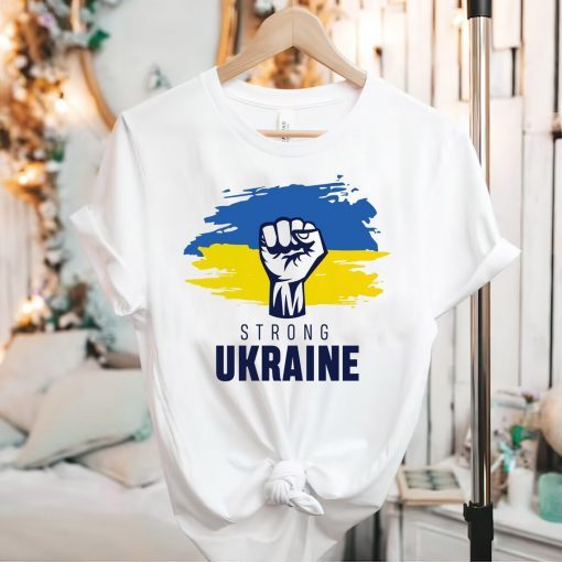 Strong Ukraine I Stand With Ukraine Save Ukraine T-Shirt