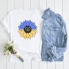 Sunflower Ukraine Heart I Stand With Ukraine Save Ukraine Shirt