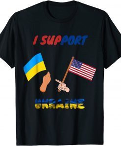 Support The Ukraine I Stand With Ukraine Essential Love Ukraine T-Shirt