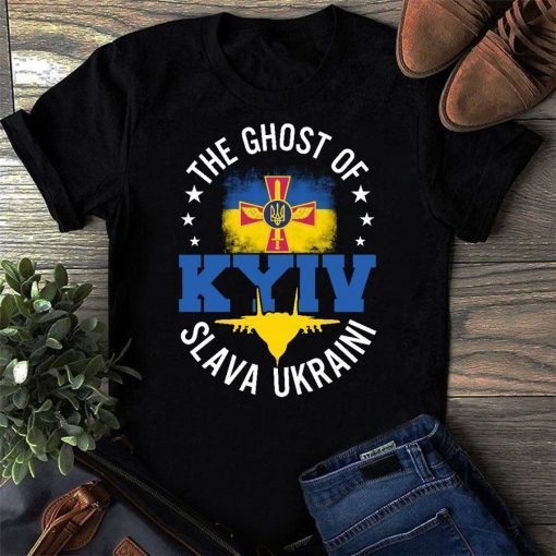 The Ghost Of Kyiv, I Stand With Ukraine, Support Ukraine Save Ukraine Shirt