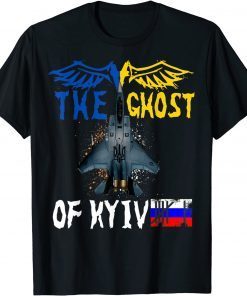 The Ghost of Kyiv, I Stand With Ukraine Save Ukraine T-Shirt