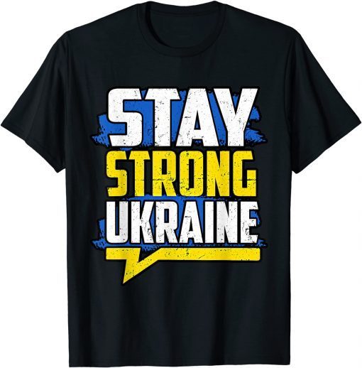 The Ghost of Kyiv Stay Strong Ukraine Stand With Ukraine Peace Ukraine T-Shirt