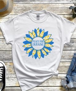 Ukraine Sunflower Stand with Ukraine Save Ukraine Shirt