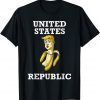 Trump 2024 Banana Biden Republic America Satire Republican Classic T-Shirt