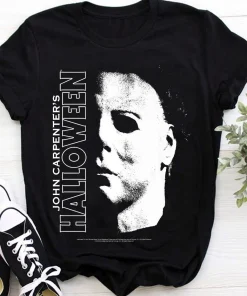 Halloween Michael Myers Large Face T-Shirt