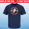 Mile High Lets Ride Denver Football Tee Shirt