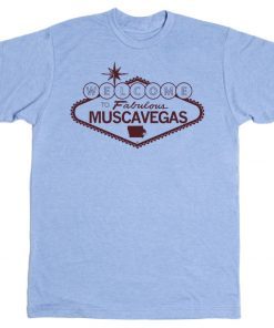 MUSCAVEGAS MUSCATINE IOWA TEE SHIRT