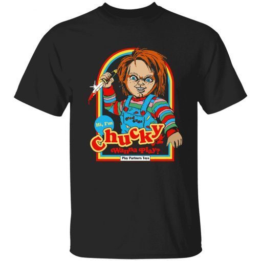 Hi i’m chucky wanna play play partners toys tee shirt