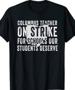Vintage Columbus Ohio School Teachers Strike OH Teacher TShirt