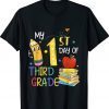 Back To School My First Day Of 3rd Grade Funny Colorful Tee Shirt